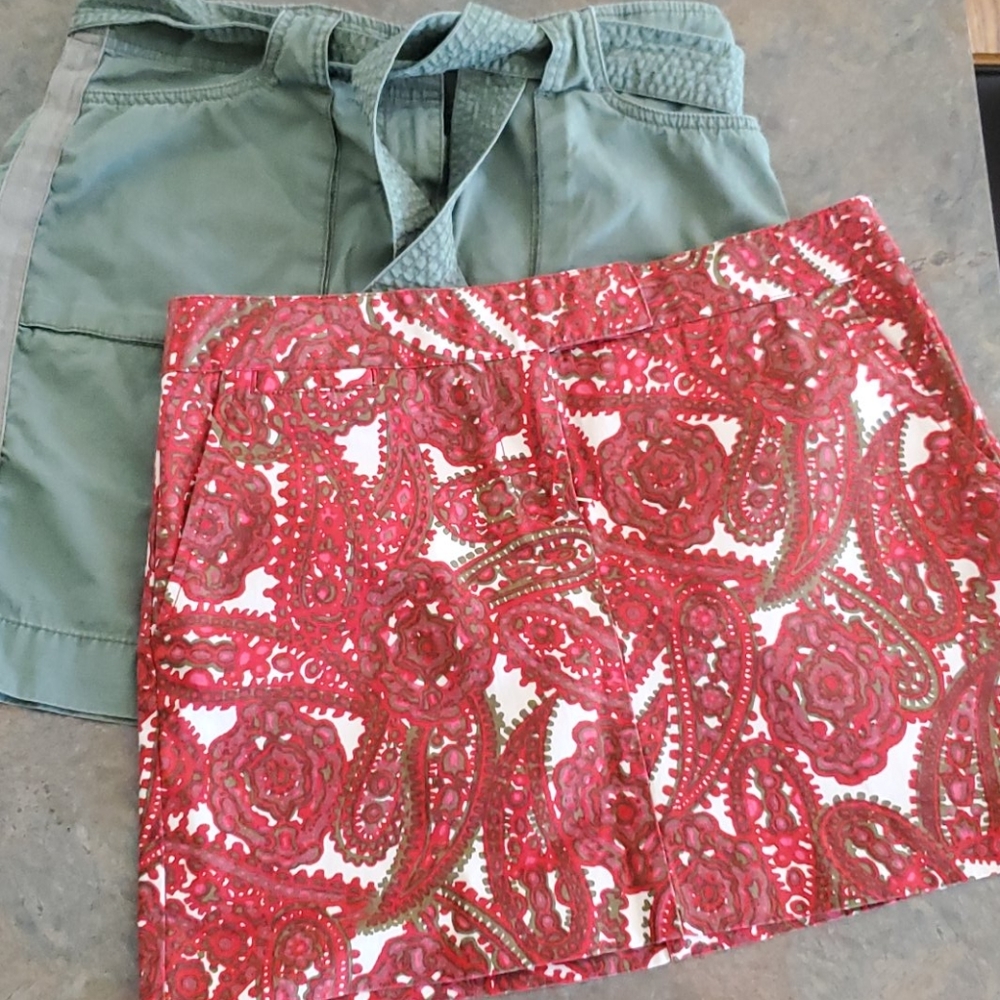 Two J. Crew skirts.